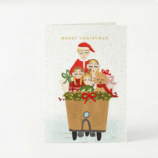 Merry Christmas Cargo Bike