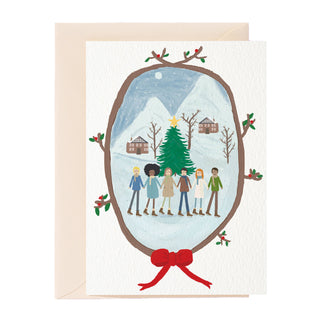 Winterlandschaft Greeting Card