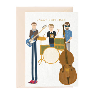 Jazzy Birthday Greeting Card