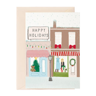 Christmas in the City Greeting Card