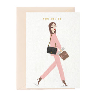 Tarjeta de felicitación "Lo hiciste"