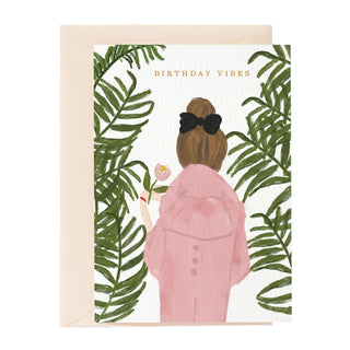 Birthday Vibes Greeting Card