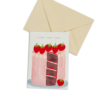 Cake, Cake, Cake Greeting Card
