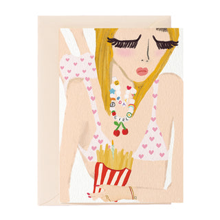 B-day Girl Greeting Card