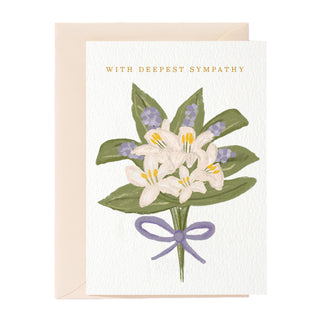 With Deepest Sympathy Greeting Card