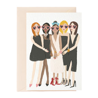 Bridesmaid Party Greeting Card