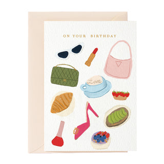 On Your Birthday Greeting Card