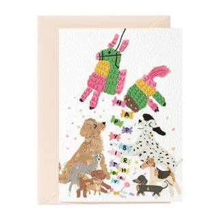 Birthday Piñata Greeting Card