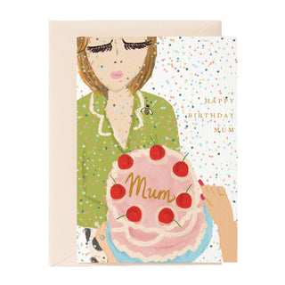 Happy Birthday Mum Greeting Card