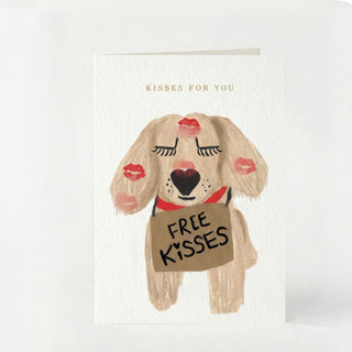 Kisses For You Greeting Card