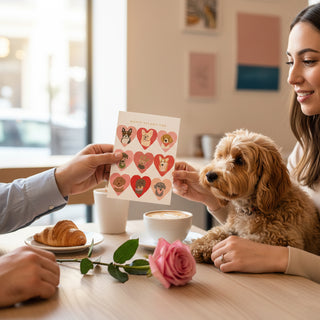 Dog Hearts Greeting Card
