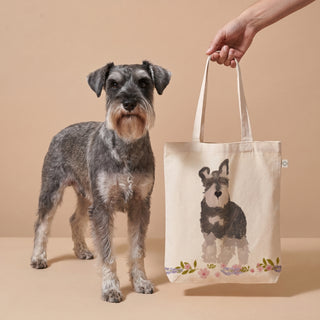 Schnauzer Tote Bag