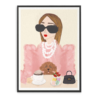 Chic Afternoon Art Print