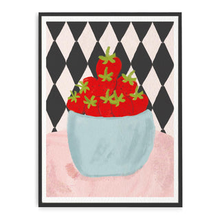 Strawberry Bliss Art Print