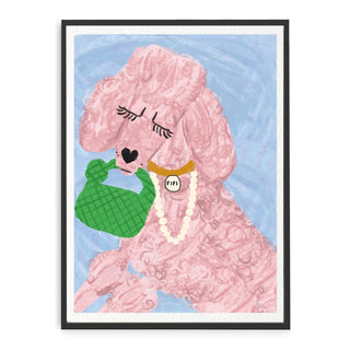 Fifi L'amour Poodle Art Print