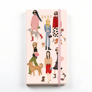 2027 Pocket Fashion and Dog Lovers Planner