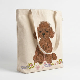 Poodle Tote Bag