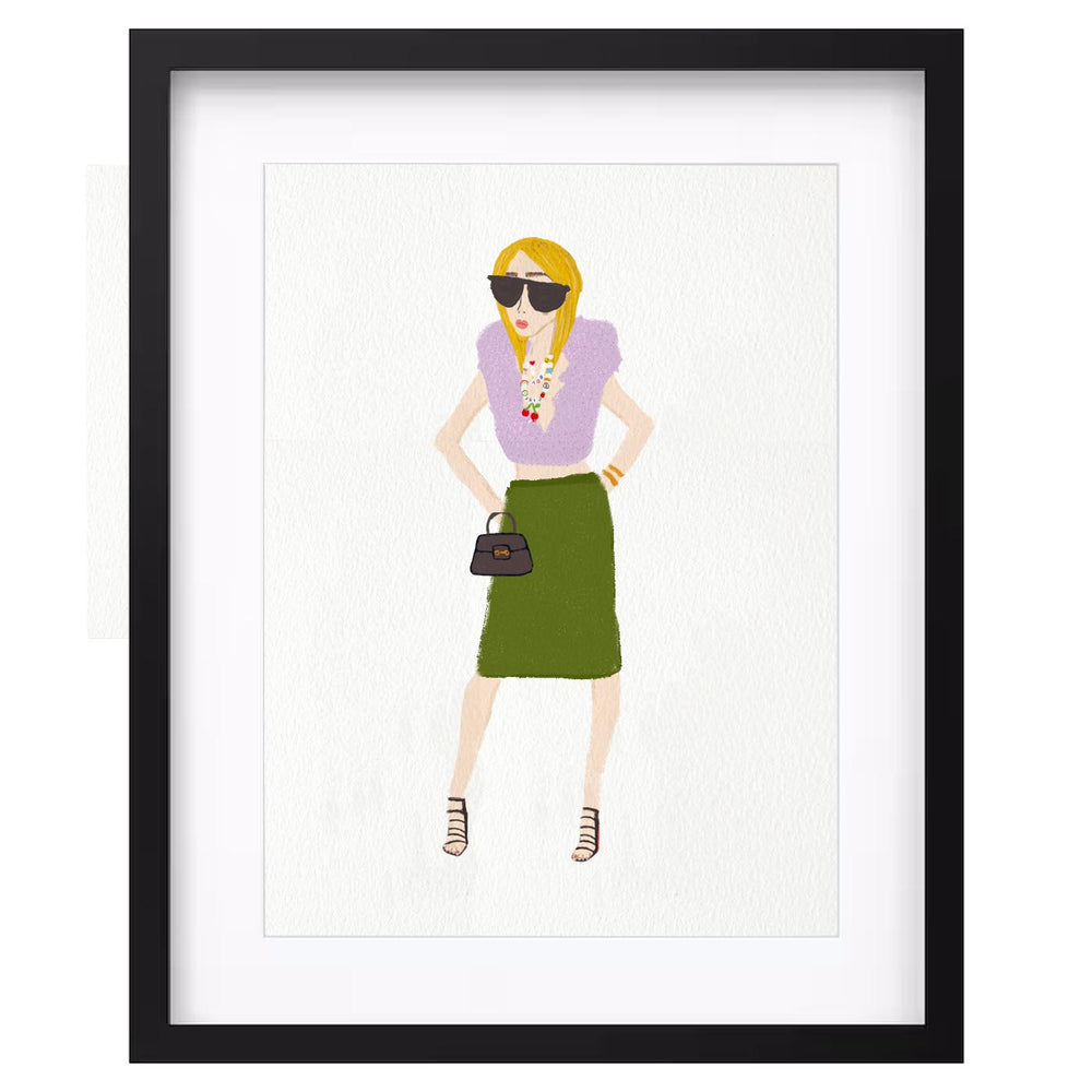 Personalised portrait by Nelly Castro – one person
