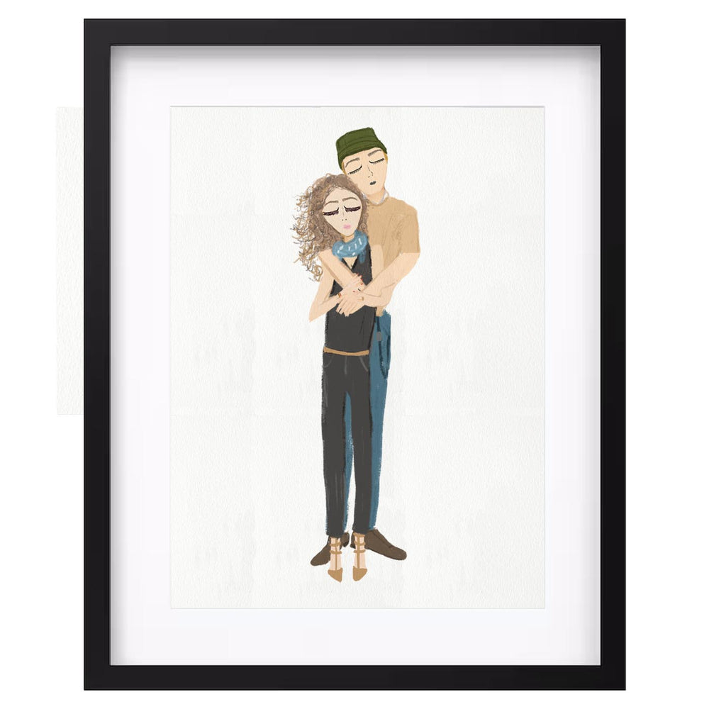 Personalisiertes Familienportrait
