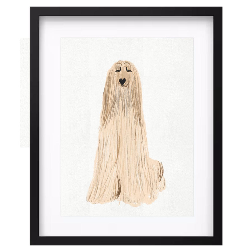 Personalised pet portrait by Nelly Castro – style example