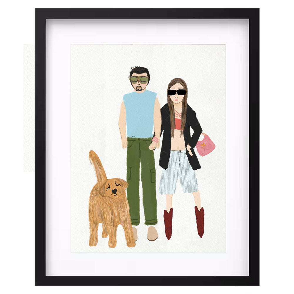 Personalisiertes Familienportrait