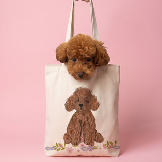 Poodle Tote Bag