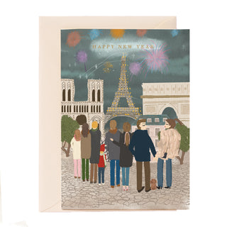 Paris New Year Fireworks