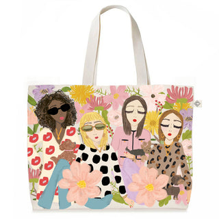 Fashion Garden Girls bolsa de tela